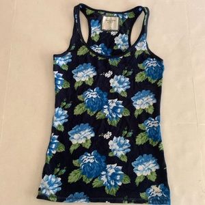 Abercrombie & fitch floral tank top